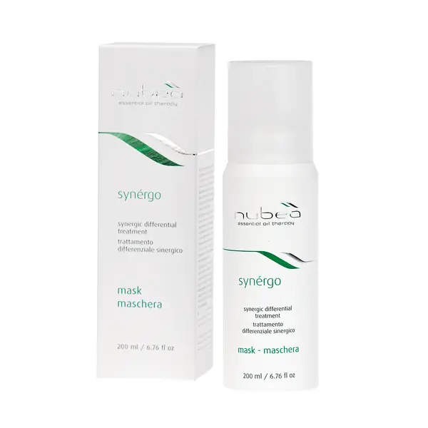 Маска для шкіри голови та волосся Nubea Synergo Synergic Differential Treatment Mask 200 мл, Об'єм: 200 мл