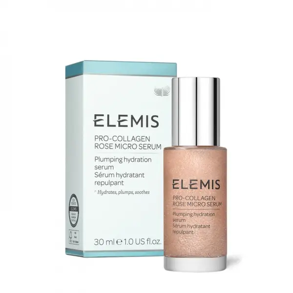 Микро-серум увлажняющий Про-коллаген ELEMIS Pro-Collagen Rose Micro Serum 30 мл, изображение 2