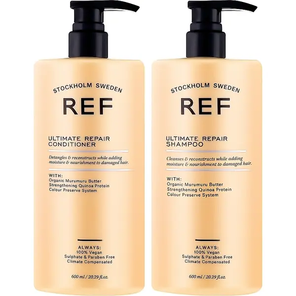 Набор для глубокого восстановления волос REF Ultimate Repair Duo Shampoo & Conditioner 600+600мл, изображение 2