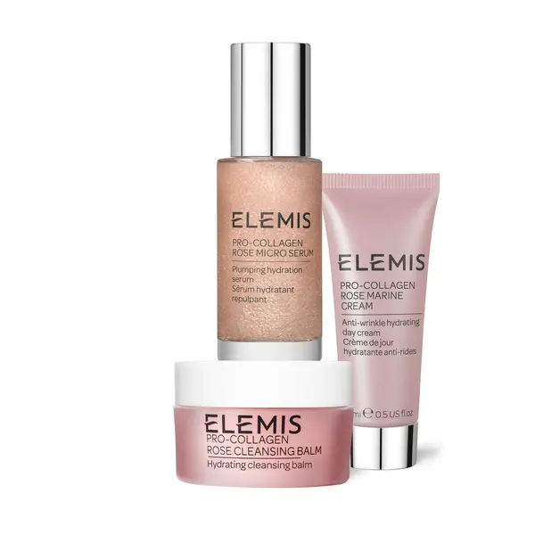 Набор трио фаворитов для наполнения и увлажнения кожи с розой ELEMIS Kit All About Rose Discovery, изображение 2