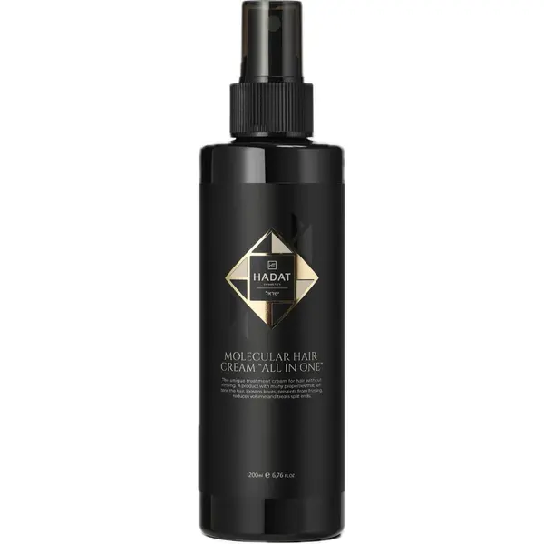 Несмываемый крем-спрей для восстановления волос Hadat Cosmetics Molecular Hair Cream All In One 200 мл