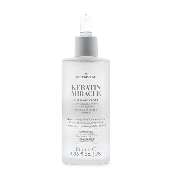 Разглаживающие магические капли для волос Medavita Keratin Miracle Liss Magic Drops 100 мл