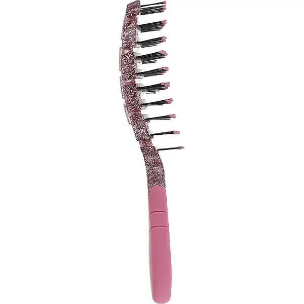 Щетка для быстрой сушки волос розовая Wet Brush Pro Flex Dry Cosmic Lava Pink, Тон: Lava Pink, изображение 2