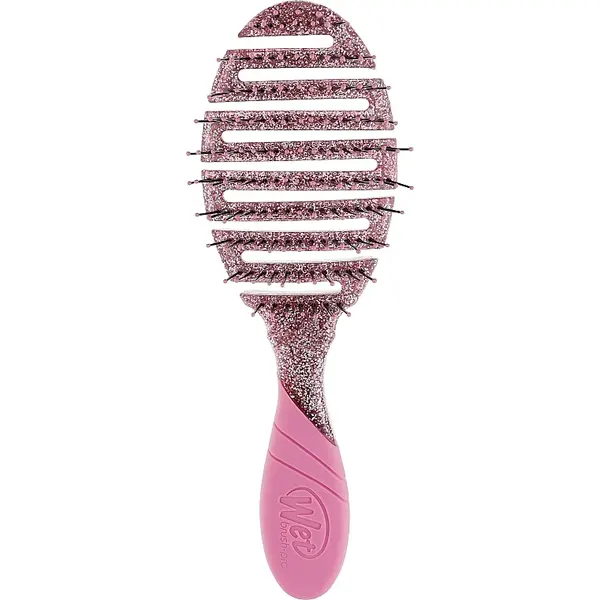 Щетка для быстрой сушки волос розовая Wet Brush Pro Flex Dry Cosmic Lava Pink, Тон: Lava Pink