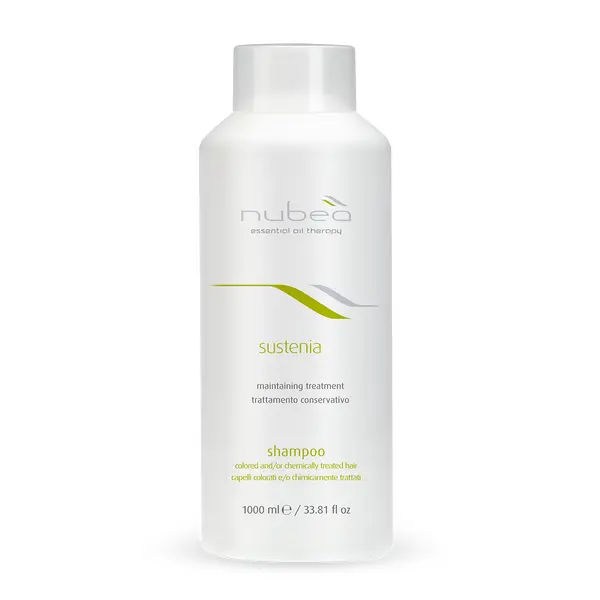 Шампунь для фарбованого та освітленого волосся Nubea Sustenia Colored And Chemically Treated Hair Shampoo 1000 мл, Об'єм: 1000 мл
