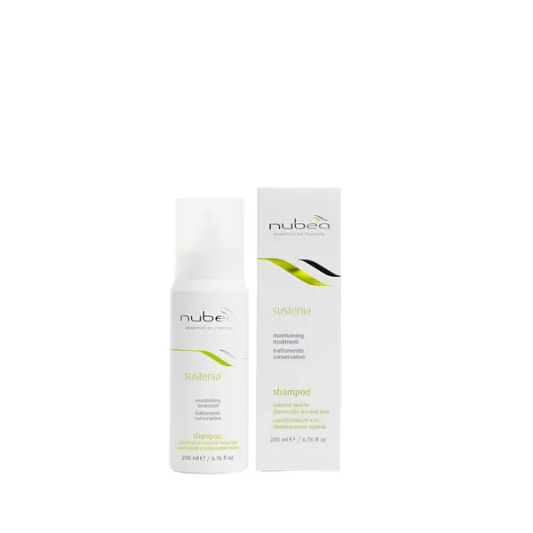 Шампунь для фарбованого та освітленого волосся Nubea Sustenia Colored And Chemically Treated Hair Shampoo 200 мл, Об'єм: 200 мл