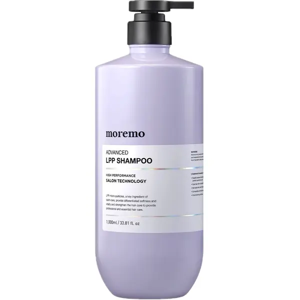 Шампунь для поврежденных волос Moremo Advanced LPP Shampoo High Performance Salon Technology 1000 мл, Объем: 1000 мл