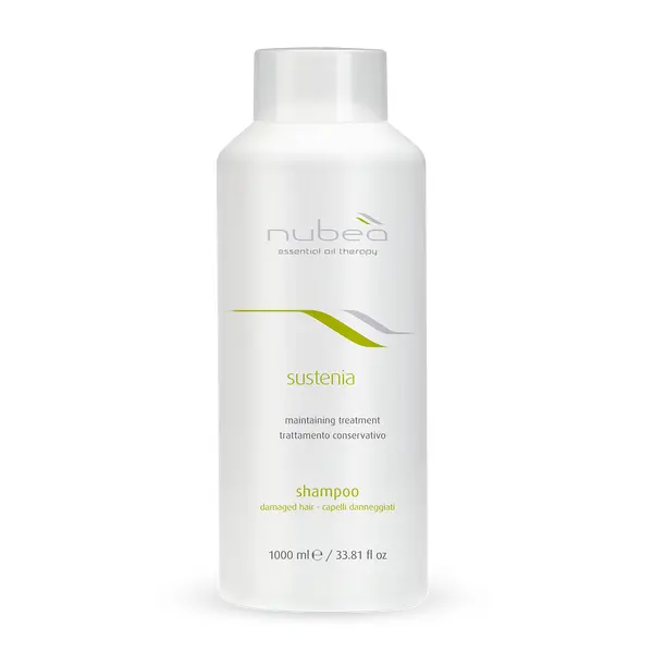 Шампунь для пошкодженого волосся Nubea Sustenia Damaged Hair Shampoo 1000 мл, Об'єм: 1000 мл