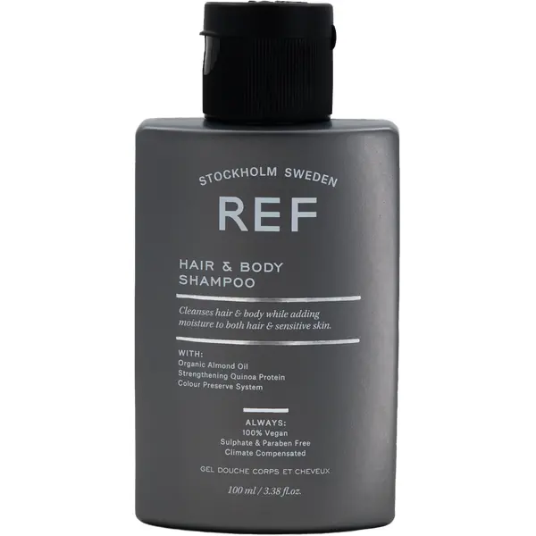 Шампунь-гель для душа мужской REF Hair & Body Shampoo 100 мл, Объем: 100 мл
