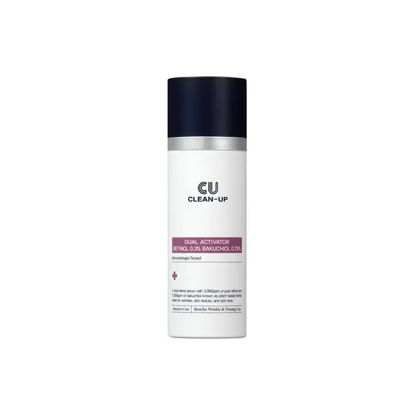 Сироватка з ретинолом 0,3% та бакучіолом 0,75% CUSKIN Clean-Up Dual Activator Retinol 0.3% Bakuchiol 0.75% 30 мл
