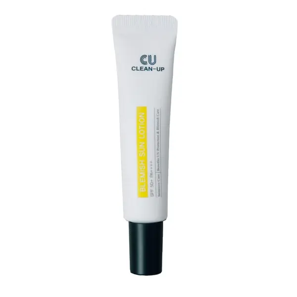 Солнцезащитный лосьон с липосомами на стабильных фильтрах CUSKIN Clean-UP Blemish Sun Lotion SPF50+ PA++++ 15 мл, Объем: 15 мл