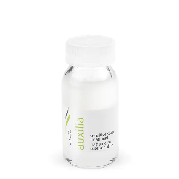 Терапия-ампулы для чувствительной кожи головы Nubea Auxilia Sensitive Scalp Treatment Vials 10*9 мл, изображение 2