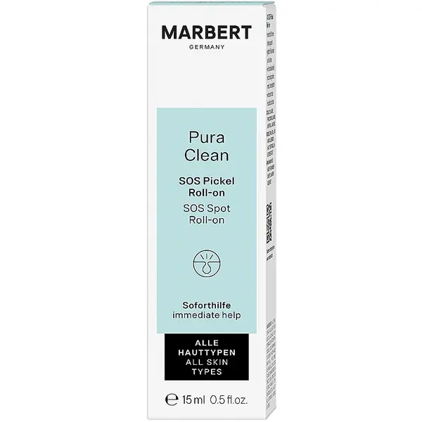Тонік-олівець проти висипань Marbert PuraClean SOS Anti-Pickel Roll-on 15 мл локальний загоюючий, зображення 2