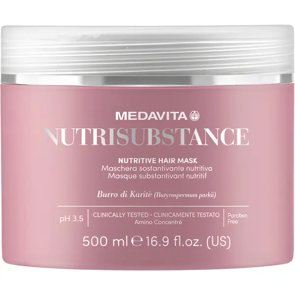Ультрапитательная маска для сухих волос Medavita Nutrisubstance Nutritive Hair Mask 500 мл, Объем: 500 мл