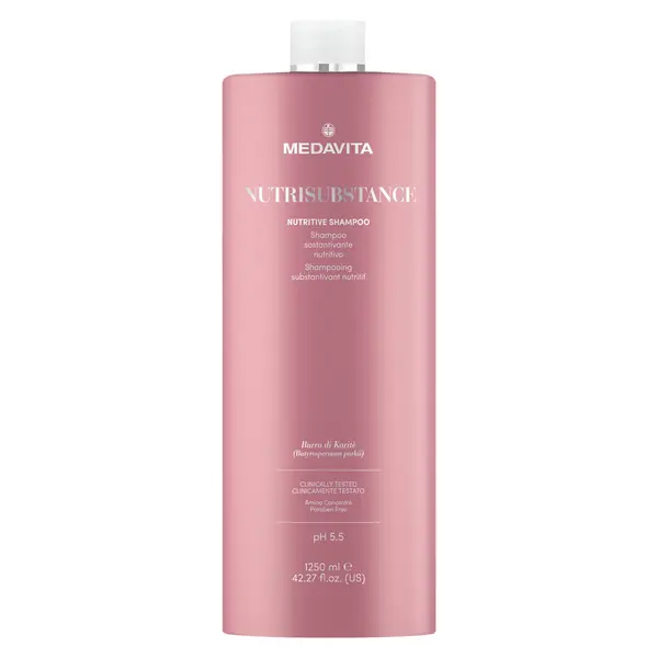 Живильний шампунь для сухого волосся Medavita Nutrisubstance Sostantivante Nutritive Shampoo 1250 мл, Об'єм: 1250 мл