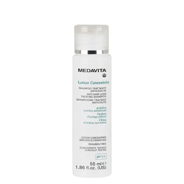 Укрепляющий шампунь против выпадения волос Medavita Lotion Concentree Anti-Hair Loss Treating Shampoo 55 мл, Объем: 55 мл