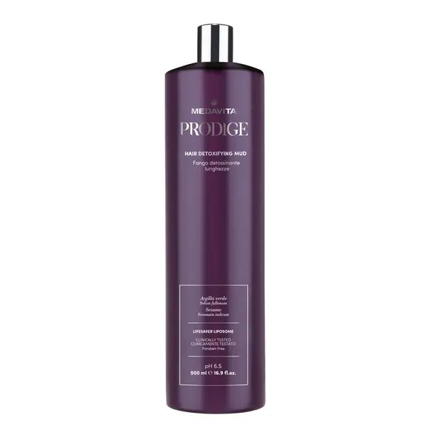 Эмульсия-детокс на основе лечебного ила для реконструкции волос Medavita Prodige Hair Detoxifyng Mud 500 мл