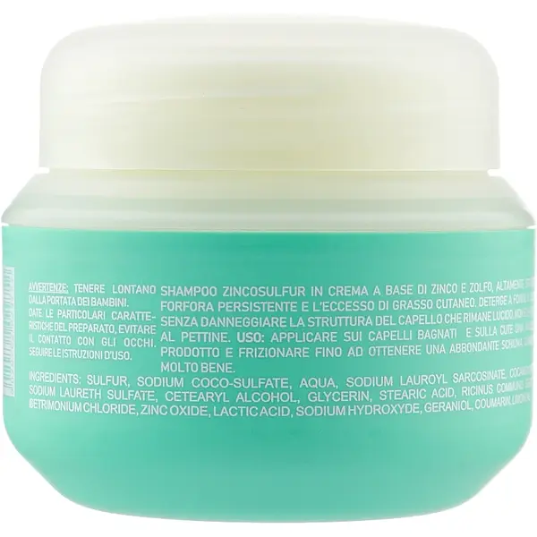 Крем-шампунь з цинком та сіркою Alan Jey Zinco Sulfur 150 мл, зображення 2