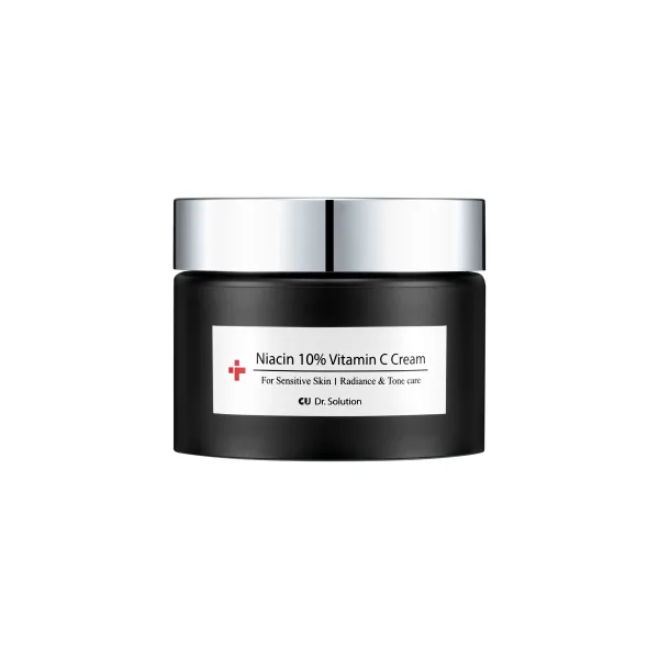 Крем з ніацинамідом 10% та вітаміном С CUSKIN Dr.Solution Niacin 10% Vitamin C Cream 50 мл