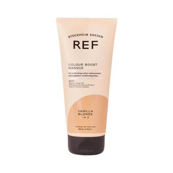 Маска для посилення кольору Ванільний блонд REF Colour Boost Masque Vanilla Blonde 10.3 200 мл