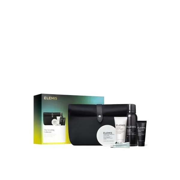 Набір бестселерів для обличчя та тіла у косметичці для нього ELEMIS Kit The Grooming Collection Travel Skincare Favourites for Him