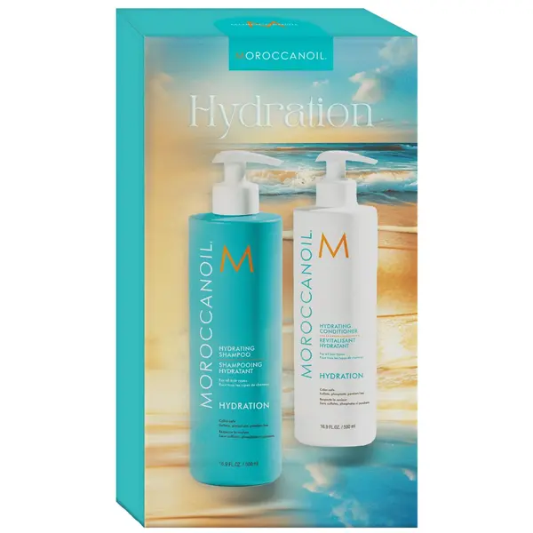 Набір для зволоження волосся Moroccanoil Duo Hydration Shampoo & Conditioner Set 500 мл + 500 мл, зображення 2