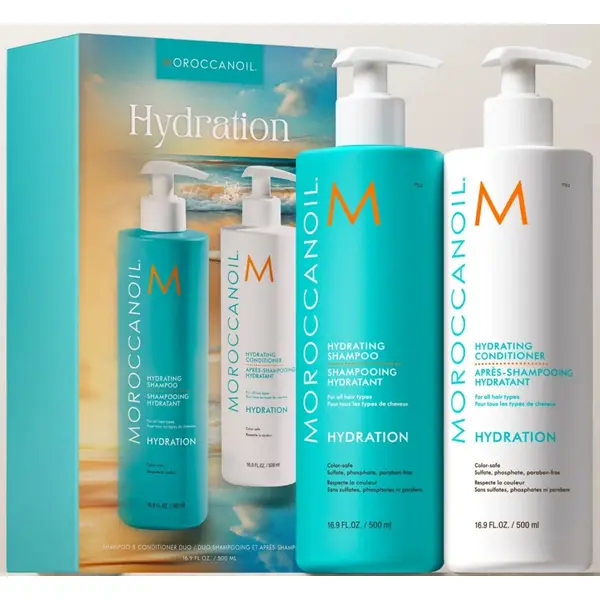 Набір для зволоження волосся Moroccanoil Duo Hydration Shampoo & Conditioner Set 500 мл + 500 мл