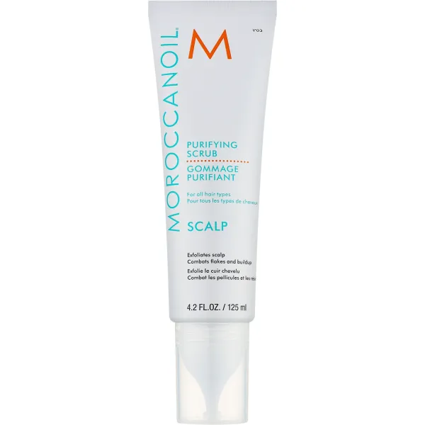 Очищуючий скраб для шкіри голови MoroccanOil Purifying Scalp Scrub 125 мл