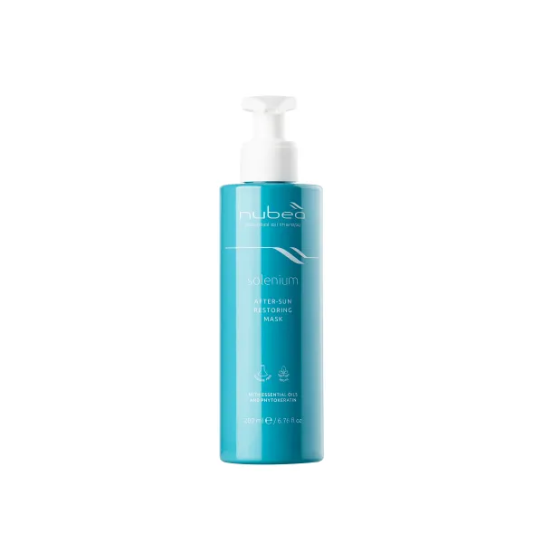 Поживна маска після інсоляції Nubea Solenium After-Sun Restoring Mask 200 мл, зображення 2