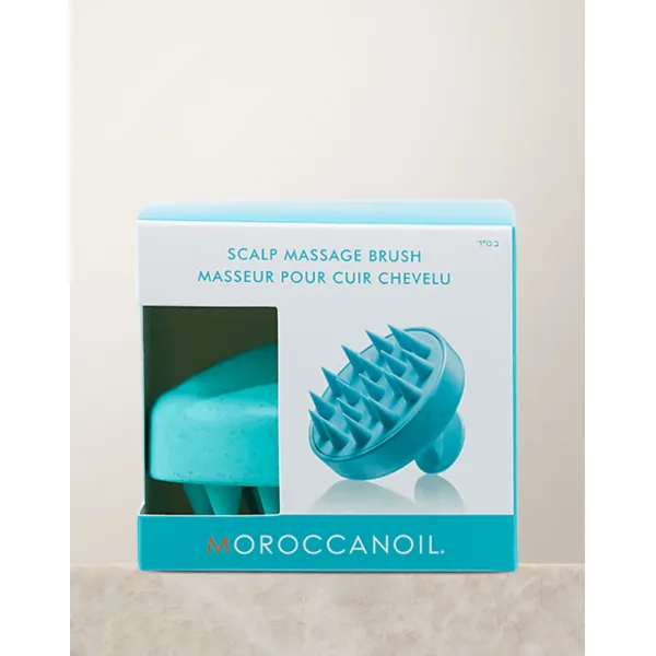 Щетка-массажер для кожи головы Moroccanoil Exfoliating Scalp Massage Brush, изображение 2