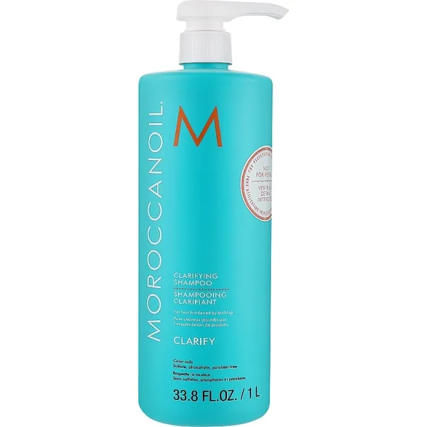 Шампунь для глубокой очистки волос Moroccanoil Clarifying Shampoo 1000 мл, Объем: 1000 мл