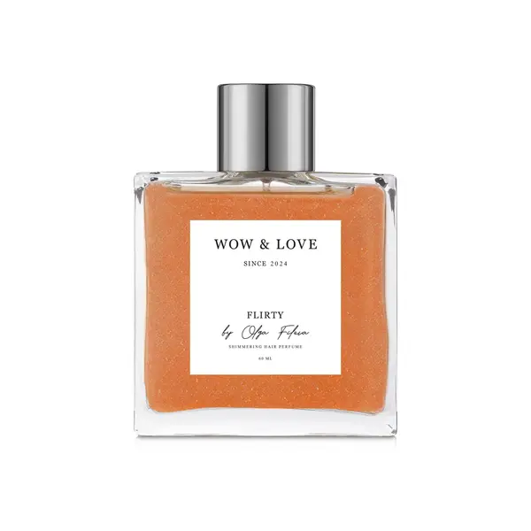 Шимерный парфюм-блеск для волос WOW & LOVE Flirty by Olga Fileva 60 мл
