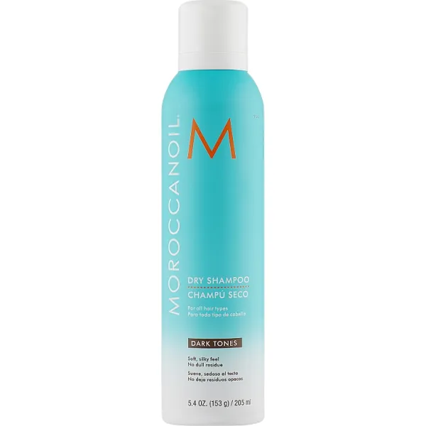 Сухий шампунь для темного волосся Moroccanoil Dry Shampoo Dark Tones 205 мл, Тон: Dark Tones