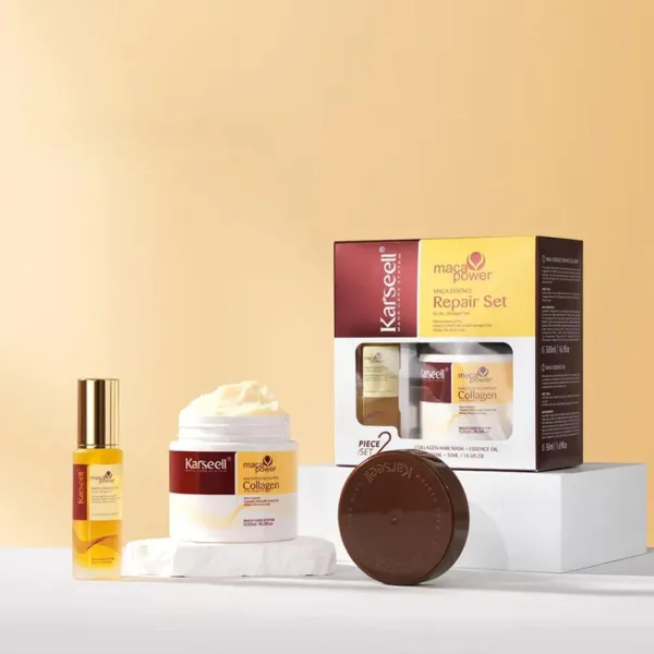 Восстанавливающий набор для волос Karseell Maca Essence Repair Set, изображение 3