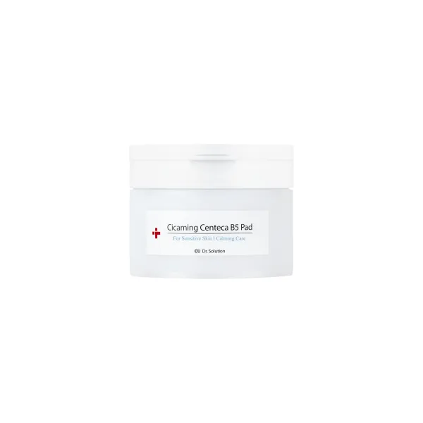 Заспокійливі педи з центеллою та пантенолом CU SKIN Dr. Solution Cicaming Centeca B5 Pad 80 шт