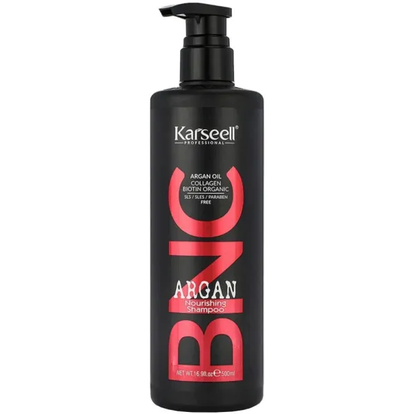 Живильний шампунь з аргановою олією Karseell BNC Argan Nourishing Shampoo 500 мл