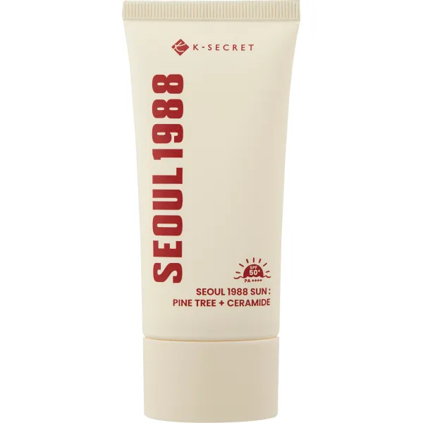 Увлажняющий солнцезащитный крем для лица K-SECRET SEOUL 1988 Sun Pine Tree Ceramide SPF 50+ PA++++ 50 мл