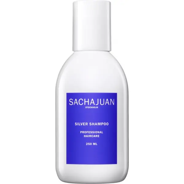 Шампунь Sachajuan Silver Shampoo 250 мл для нейтрализации желтого пигмента и защиты холодных оттенков блонда, Объем: 250 мл