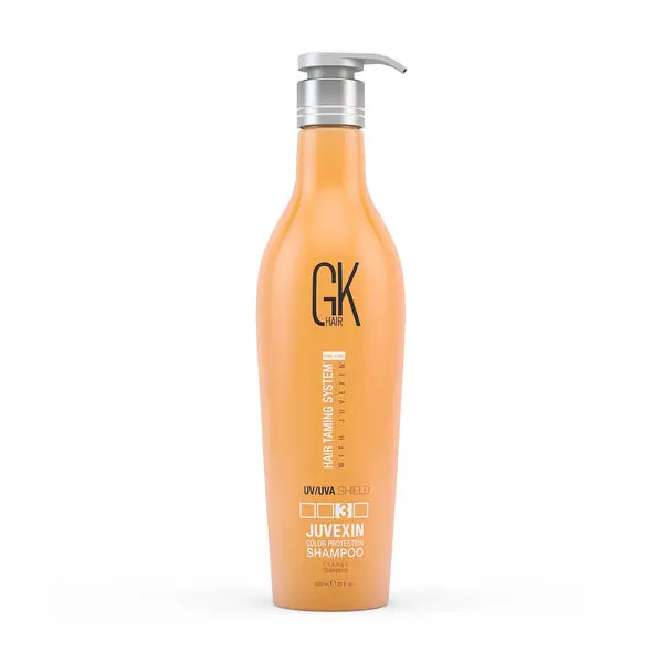 Шампунь GKhair Juvexin Shield Shampoo 650 мл захист кольору та від УФ-променів, Об'єм: 650 мл