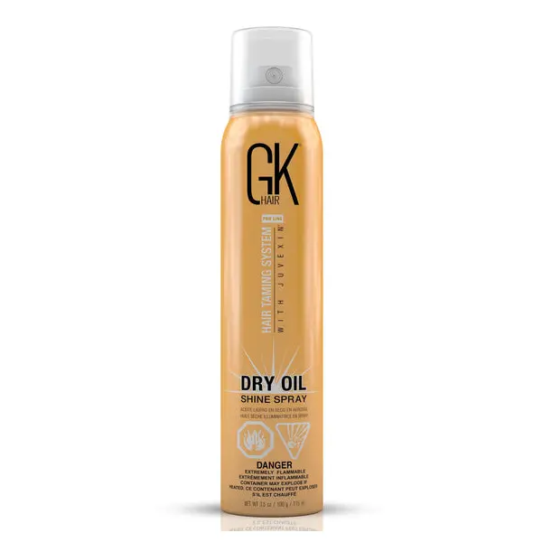 Суха олія GKhair Dry Oil Shine Spray 115 мл спрей для блиску