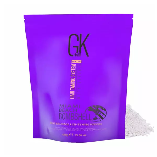 Осветляющая пудра для техники балаяж GKhair Miami Beach Bombshell Clay Lightening Powder 450 гр