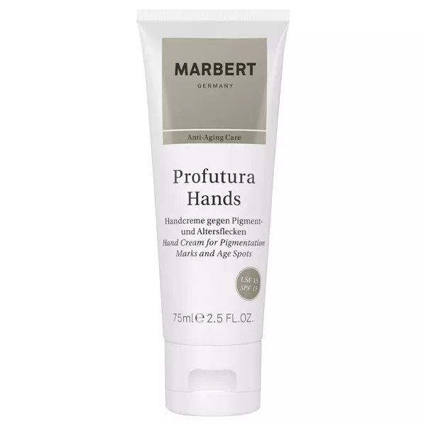 Крем для рук Marbert Profutura Hands Hand Cream for Pigmentation Marks and Age Spots 75 мл антивозрастной против пигментации