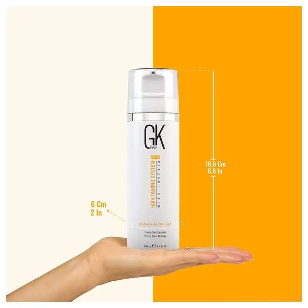 Кондиціонер - крем GKhair Leave-in Conditioner Cream 130 мл незмивний, Об'єм: 130 мл, зображення 2