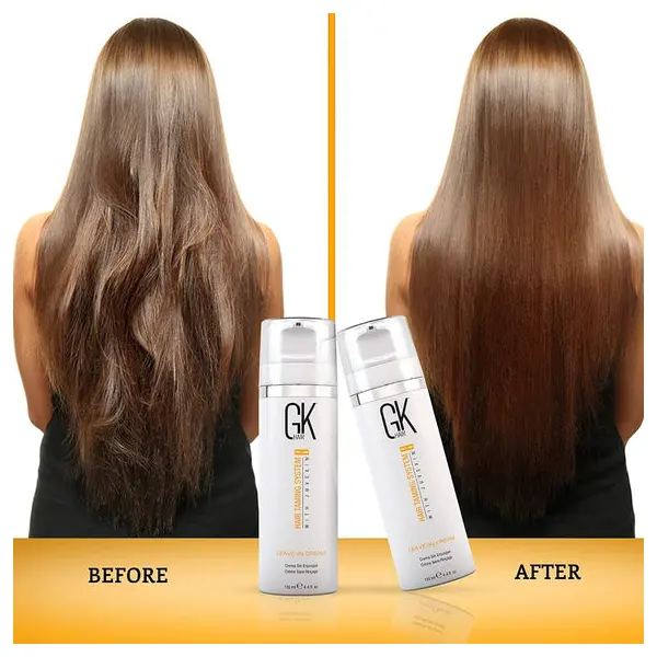 Кондиціонер - крем GKhair Leave-in Conditioner Cream 130 мл незмивний, Об'єм: 130 мл, зображення 4