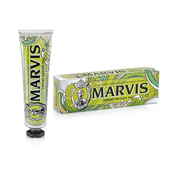 Зубная паста со вкусом Чая матча Marvis Earl Creamy Matcha Tea 75 мл, Объем: 75 мл