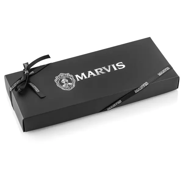 Набор из 7 видов классических паст Marvis 7 Flavours Pack In Black Gift Box 7x25 мл, изображение 3