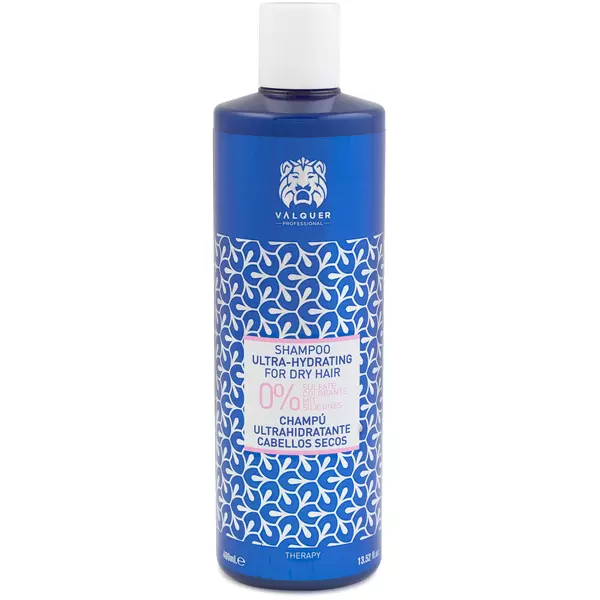 Ультраувлажняющий шампунь Valquer Shampoo Ultra-Hydrating For Dry Hair 400 мл для сухих волос, Объем: 400 мл