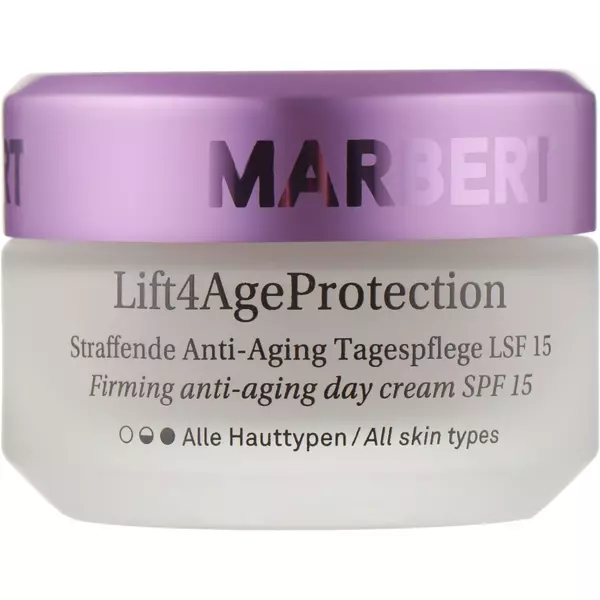 Антивіковий денний крем Marbert Lift4AgeProtection Firming Day Care with SPF 15 50 мл зміцнюючий