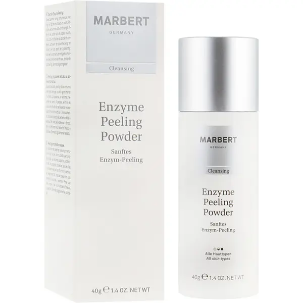 Энзимный пилинг-пудра Marbert Enzyme Peeling Powder 40 г для всех типов кожи, изображение 2