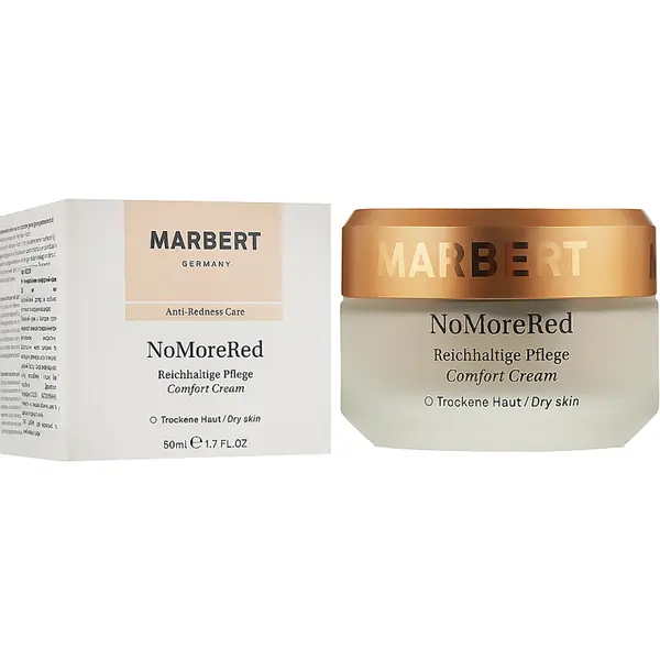Крем Marbert NoMoreRed Comfort Cream 50 мл против покраснений и купероза для сухой кожи, изображение 2